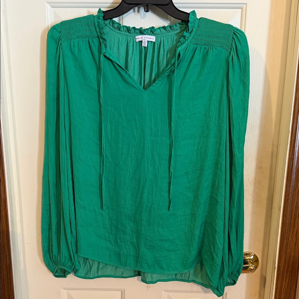 Elegant Green Blouse for Women